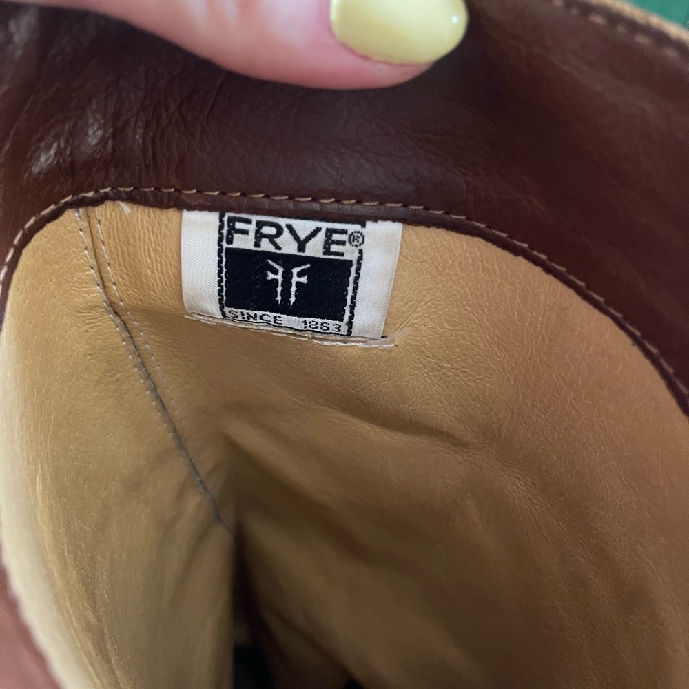 Brown Leather FRYE Phillips Riding Boot - Picture 3 of 13